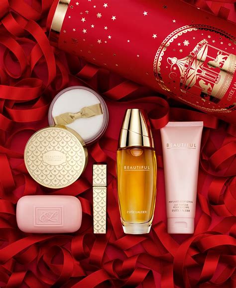 macy's beautiful perfume gift set.